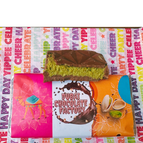 Viral Pistachio Kunafa Chocolate Bar